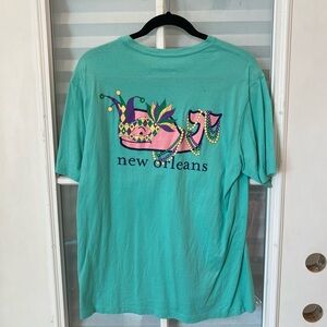 Men’s or Women’s Vineyard Vines New Orleans Mardi Gras SS Tee